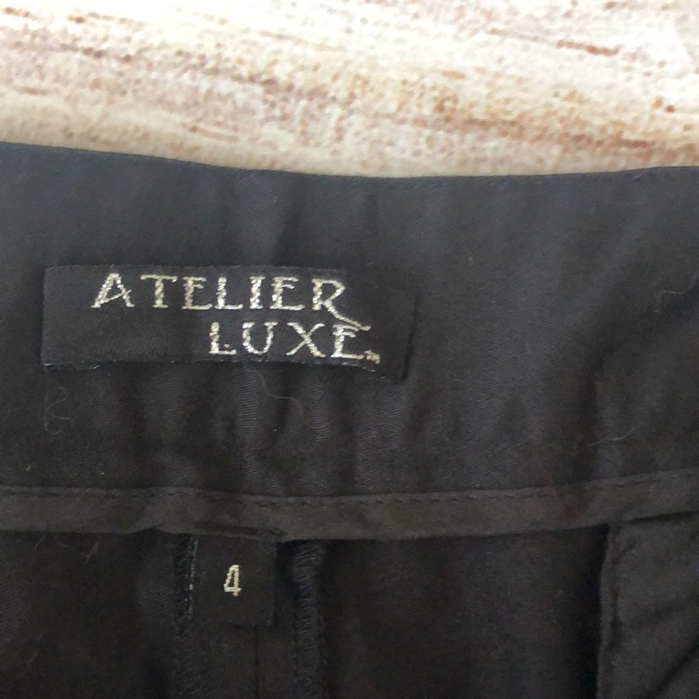 Atelier Luxe black pants. Size 4. - Picture 4 of 12